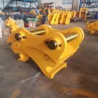 Connecteur rapide d'attelage rapide hydraulique de coupleur rapide d'excavatrice du DHG-08 EC210/PC200/CAT320 pour l'excavatrice 20 tonnes