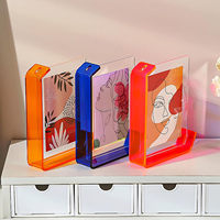 Lancement d'un nouveau produit : Cadre photo en acrylique coloré avec support, cadre photo 3D pour la décoration de la maison et du bureau.