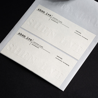 Étiquettes de Parfum Haut de Gamme en Papier d'Art de Luxe, Impression Gaufrée en Trois Dimensions, Autocollants Personnalisés à Effet de Relief avec Logo