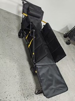 Chariot pliant multifonctionnel à libération rapide pour camping extérieur, lit pliant en métal ultra-résistant, petit chariot portable