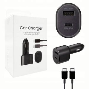 ที่ชาร์จในรถยนต์ USB C 45W 5A ชาร์จเร็วพิเศษ PD ช่องคู่ 45W 15W TYPE C สำหรับ Samsung EP-L5300 - Product Image 1