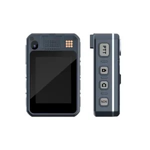 4G anpassbares Android-System 2,4 Zoll Touchscreen Videoanrufe abnehmbarer Lithium-Akku WLAN GPS Funktion Körpertragende Kamera