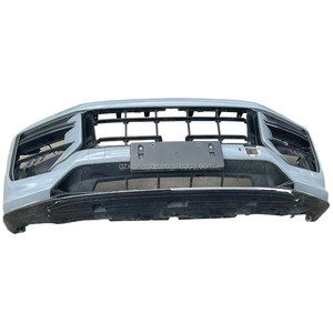 Pare-chocs avant complet d'occasion style Turbo avec feux antibrouillard pour <span class=keywords><strong>Cayenne</strong></span> 9Y0 9YA-2 <span class=keywords><strong>2023</strong></span>-2026 à fixer par visser, peinture noire - Product Image 3
