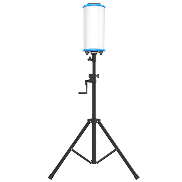 LED Balloon Light Tower 120w Can Be Used for Road Work or Camping High Lumen Led Work Light with 2M Tripod/Hang Buckle
