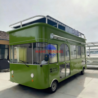 WECARE Bar à cocktails, café et jus, restaurant mobile, remorque de restauration entièrement équipée, camion de restauration rapide avec cuisine complète, doner kebab