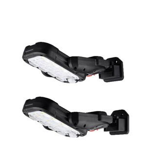 Lámpara Solar de Pared DC 938C 938L con Sensor de Movimiento, Lámpara de Calle Giratoria, Carga Tipo C, Reflector de Seguridad para Exteriores - Product Image 2