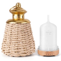 Diffuseur d'huiles essentielles ultrasonique portable sans eau personnalisé avec lumières LED et fonction silencieuse pour une utilisation à la maison et en extérieur