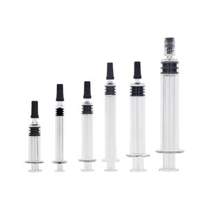 Пустые одноразовые тележки, стеклянная шапочка Syinge Luer, масляная упаковка, наполнение, Пользовательский логотип, печатное стекло Syinge 1 мл с замком Luer - Product Image 4