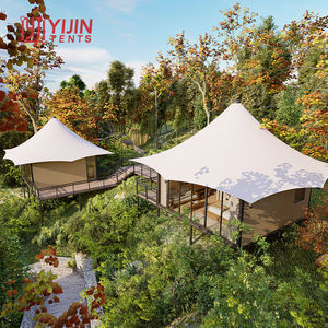 เต็นท์โรงแรมพาวิลเลียน PVDF รีสอร์ทหรูหราพร้อมห้องน้ำในตัว - Product Image 2