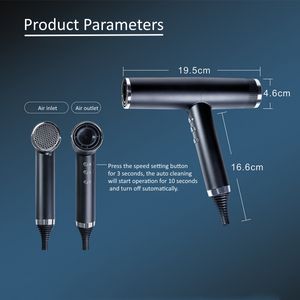 Parrucchiera professionale 110000rpm per la cura personale apparecchio di bellezza con caratteristica ionica Secador De Pelo - Product Image 5