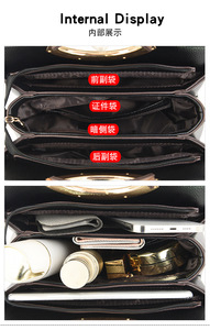 Elegant Female Office Handbag Pu Leather Large Capacity Shoulder <b>Tote</b> Bags Women Fashion Handbags Ladies Luxury - Product Image 6