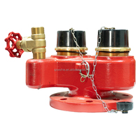 Robinet de sortie en fonte ductile type BS pour hydrant d'incendie avec bride rouge 2,5 pouces – Excellent prix – Équipement et accessoires de lutte contre l'incendie