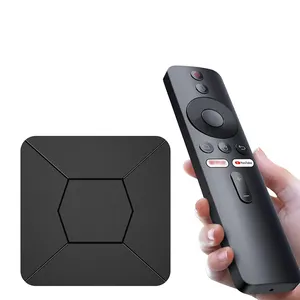 Q5 Android TV 10 OS 4K 2.4/5.8G WiFi BT Voice Remote Control Android 10 Set Top Tvbox Smart Android TV Box