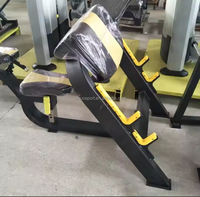 Équipement de gymnastique robuste banc de musculation haltère tabouret assis prédicateur Curl auxiliaire haltère plaque cintre pour entraînement poitrine/bras