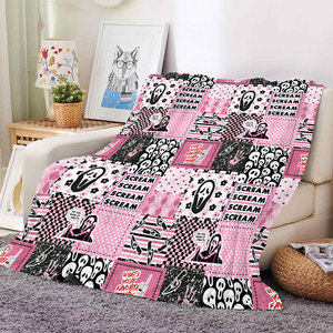 ผ้าห่มฟลีซพิมพ์ลายตัวละครฮาโลวีนปี 2026 แบบพกพา ใช้ได้ทั้งที่บ้านและเดินทาง เหมาะเป็นของขวัญสำหรับเด็กและผู้ใหญ่ - Product Image 2