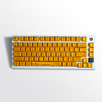 High-End 115-Key Mechanical Ceramic Keycaps , Customizable for Cherry Gateron MX Switch Keyboards, White Keycaps Custom