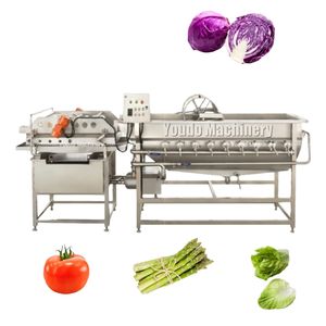 Machine de traitement de légumes Ligne de lavage de laitue Ligne de lavage de fruits Tomates Légumes - Product Image 6