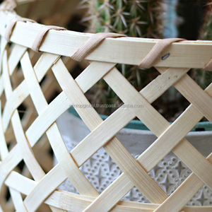 Bambú y madera estilo europeo soporte para plantas maceta/maceta al por mayor decoraciones para el jardín del hogar China Natural respetuoso con el medio ambiente - Product Image 5