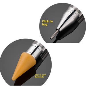 Nuovo Pennarello Doppio per <span class=keywords><strong>Nail</strong></span> Art in Acrilico con Pennello in Silicone, Strumento per Rimozione Cera, Matita, Fiore di Cristallo, Ago e Colla - Product Image 3