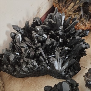 Cluster <span class=keywords><strong>di</strong></span> <span class=keywords><strong>Quarzo</strong></span> Fumé Naturale all'Ingrosso, <span class=keywords><strong>Cristallo</strong></span> Nero Grezzo per Guarigione, Pietre <span class=keywords><strong>di</strong></span> <span class=keywords><strong>Cristallo</strong></span> Grezze, Geodi e Cluster per Decorazione - Product Image 6