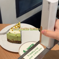 Nouvelle Arrivée 2026 : Imprimante Alimentaire Portable EVEBOT PrintPen pour Café et Aliments, Machine d'Impression Comestible pour Gâteaux et Macarons, Couleur Matcha