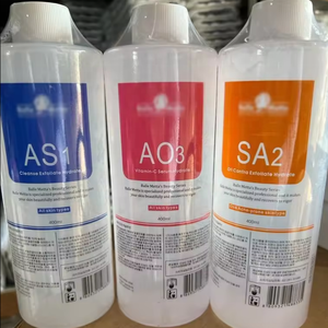 Soluciones Líquidas Faciales para Microdermoabrasión con <span class=keywords><strong>Agua</strong></span>, Hidrodermoabrasión, Máquina Aqua Hydra, Suero, AS1 SA2 AO3 400ml - Product Image 5