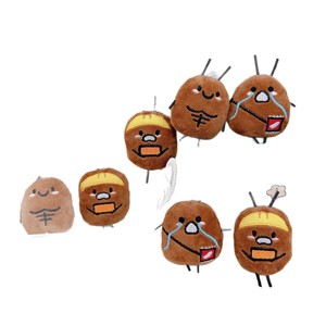 พวงกุญแจตุ๊กตาแมลงสาบกล้ามเนื้อสุดฮา ของขวัญน่ารักสำหรับสาวๆ ตกแต่งกระเป๋าเป้สะพายหลัง ของที่ระลึกงานปาร์ตี้ - Product Image 5