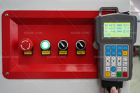 Router CNC SIGN A2-Pro ATC con Husillo Refrigerado por Aire de 9KW, Máquina de Corte de Madera Semiautomática con Cambiador de Herramientas, 2 Años de Garantía, Eliminación de Polvo