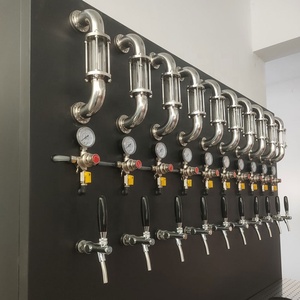 Enfriador de Cerveza Móvil de Acero Inoxidable para Cocina, Color Negro, con Dispensador de Botellas, Marca CarBon Kitchen (OEM) - Product Image 6