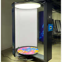 Scanner 3D industriel Astermon ASTM-R106, conception à colonne unique, 6 caméras synchronisées, acquisition de données haute vitesse en 7 secondes, 300 photos
