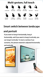 OEM Factory 34 Inch Android Advertising Display WiFi Touch Screen Digital Signage Kiosk for Shopping Mall - Product Image 6