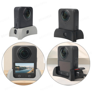 Soporte fijo de escritorio antideslizante para DJI <span class=keywords><strong>Osmo</strong></span> 360 Base de goma suave antideslizante para DJI <span class=keywords><strong>Osmo</strong></span> 360 accesorios de cámara deportiva - Product Image 1