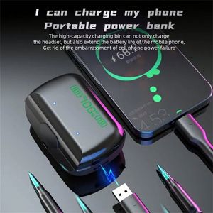 Écouteurs sans fil E30, stéréo, sport, jeu, avec microphone et boîte de charge pour smartphones - Product Image 5