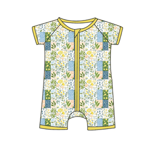Kotak Misteri Pengiriman Cepat Pola Karakter Acak Romper Kotak Kejutan Bayi Baju Pendek Lengan Pendek Bambu - Product Image 5