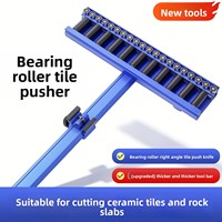 Cortador Manual de Alta Precisión de Grado Industrial con Rodamiento en Ángulo Recto en Forma de T para Azulejos, Losas de Piedra y Vidrio