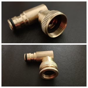 ม้วนสายยาง 360 °   ข้อต่อเร็วแบบหมุนได้ ขนาด 1/2 นิ้ว และ 3/4 นิ้ว แบบตัวเมีย สำหรับก๊อกน้ำในสวน ท่ออะแดปเตอร์ - Product Image 6