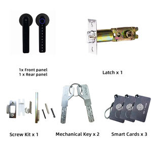 Tuya House Smart Lock <span class=keywords><strong>Verrouillage</strong></span> <span class=keywords><strong>automatique</strong></span> des portes Option de priorité manuelle Cerradura Inteligente pour hôtels TTLOCK Données de la carte mémoire - Product Image 3