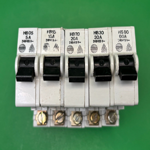 Plc Wylex <strong>Hb</strong> Series <strong>Type</strong> 2 Mcb 5a Hb05 10a Hb10 15a Hb15h 30a Hb30 60a Hb60 Factory Direct - Product Image 1