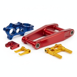 Piezas de aluminio mecanizadas por CNC Componentes metálicos anodizados Piezas de ensamblaje mecánico personalizadas - Product Image 1
