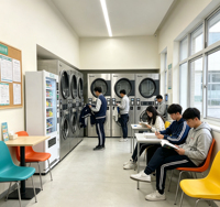 Laveuse-sécheuse industrielle empilable grande capacité Fomax à monnayeur pour laverie automatique avec une performance optimale