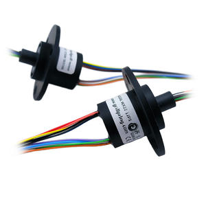 중공 로터리 12-와이어 캡슐 슬립 링 전기 접점 및 접촉 재료용 전도성 조인트 커넥터 - Product Image 4