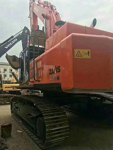 HITACHI zaxis รถขุดตีนตะขาบ ZX470ทาสีดั้งเดิมของญี่ปุ่น47ton รถขุดหนักใช้แล้ว - Product Image 6