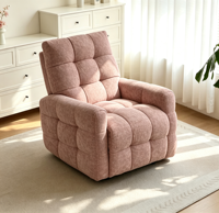 Canapé inclinable électrique moderne Atunus, tissu importé, canapé fonctionnel, meubles de salon télescopiques, fauteuil simple