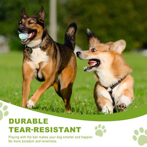 Hundezubehör Großhandel Leichter ETPU Hundeball Spielzeug für Aggressive Kauer Hüpfender Hundeball in Verschiedenen Größen Unzerstörbar für Spielzeug - Product Image 3