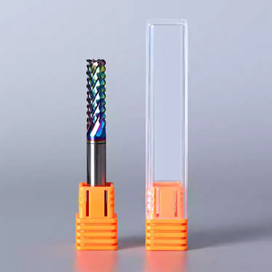 4 mét DLC tráng <span class=keywords><strong>Carbide</strong></span> sợi thủy tinh Router rắn <span class=keywords><strong>Carbide</strong></span> Ngô răng End Mill cho roughing và Contouring Composite - Product Image 3