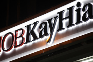 لافتات LED أكريليك من كاسون مع توصيل سريع، لافتات مضيئة للمكاتب والأعمال، حروف ثلاثية الأبعاد مضاءة من الخلف، صندوق لافتات 12 فولت مع ضمان لمدة سنة - Product Image 2