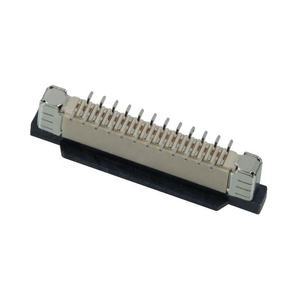Connecteurs FFC/FPC ZIF de type tiroir, pas de 0,5 mm, 6, 10, 16, 26, 40 broches, contact vertical, H=4,55 mm, plaqué étain, bronze phosphoreux - Product Image 3