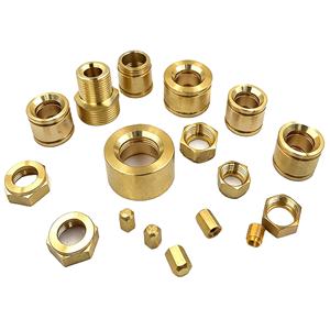 Parti in Ottone Lavorate a CNC di Alta Precisione, Produzione su Misura con Tornio CNC - Product Image 2