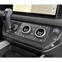 Kit d'amélioration de l'intérieur en fibre de carbone pour la modification de voitures 2020-2024, adapté au Range Rover Defender