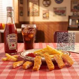 Llavero de Nuggets de Pollo Frito Hiperrealistas, Recuerdo para Fiestas, Eventos de Restaurantes, Promoción de Marca Premium, Souvenir al por Mayor - Product Image 3